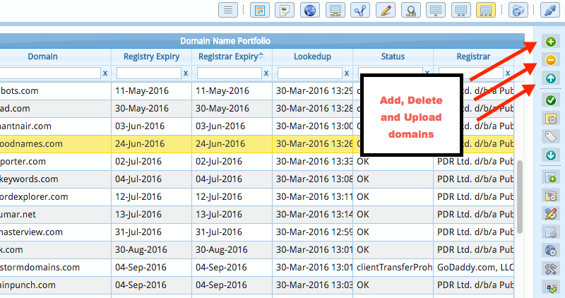 Adding Domains