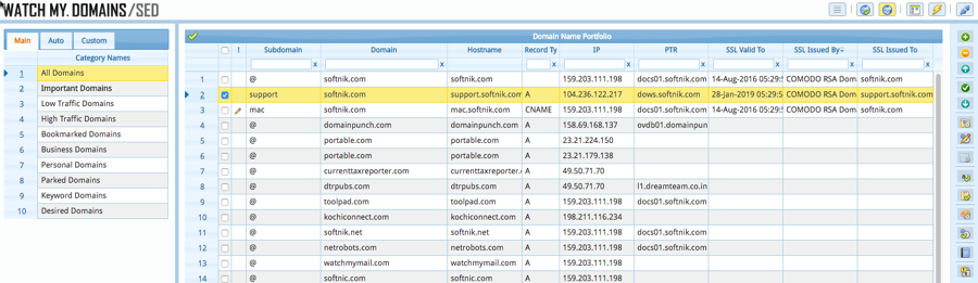 Subdomain Manager