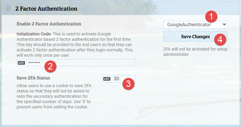 Google Authenticator 2FA