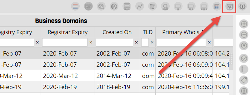 Domain Monitor Buttom