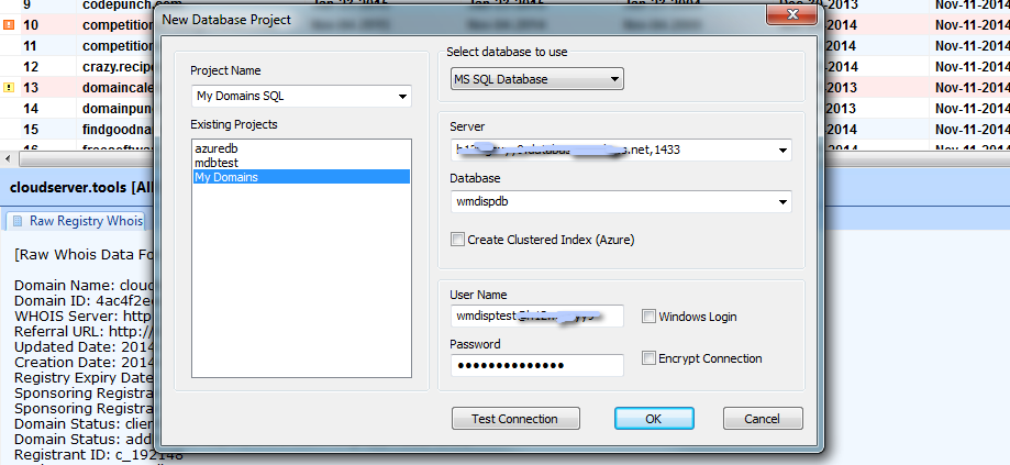 MS SQL Database Projects